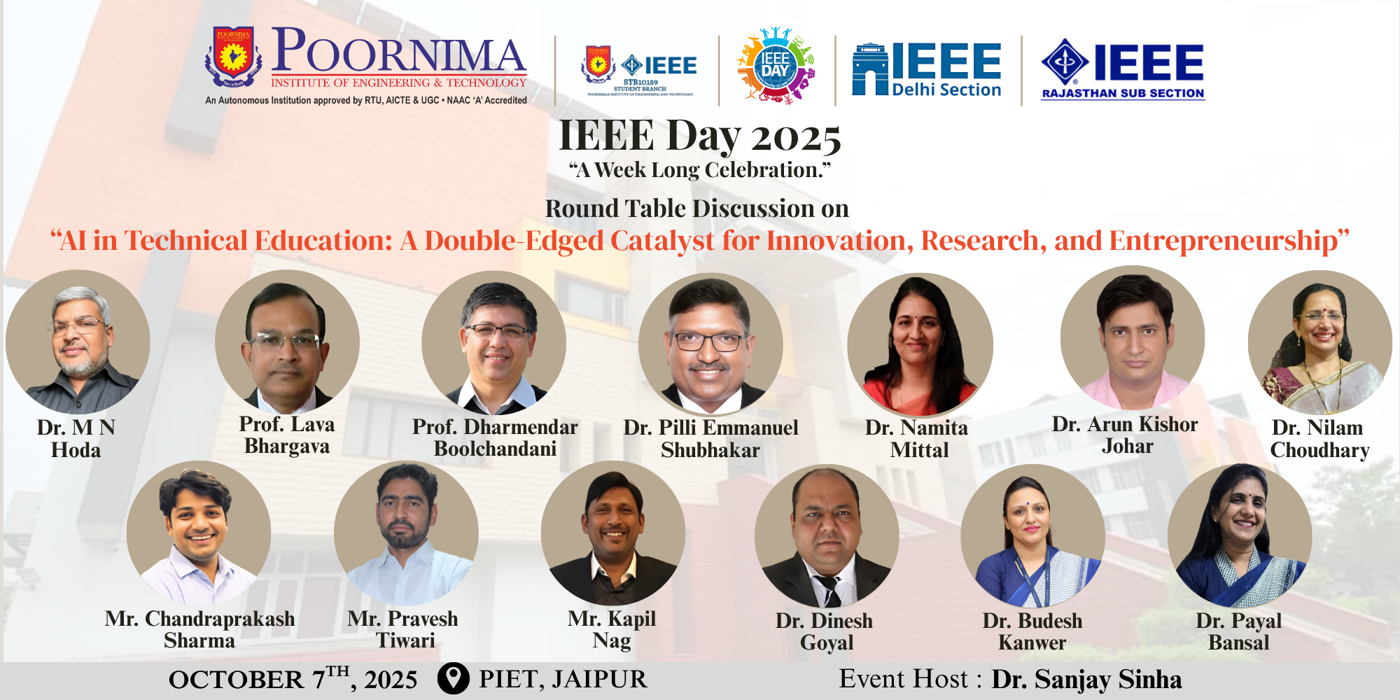 IEEE AI Panel Discussion Poster